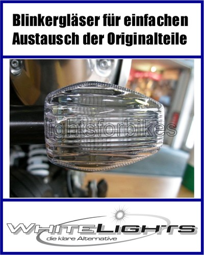 Weisse blinker gläser - blinker, honda